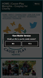 Mobile Screenshot of causeplaymemphis.com